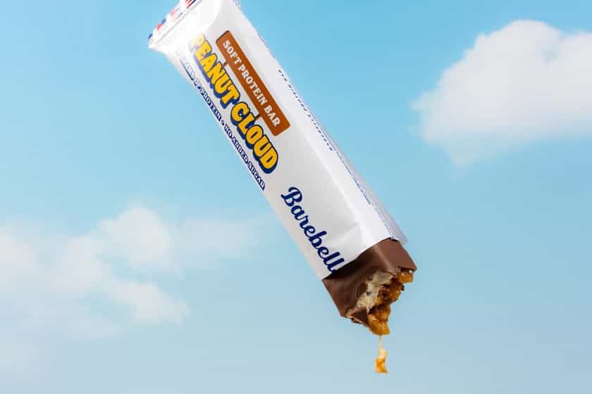 Official Launch Barebells Peanut Cloud Soft Protein Bar