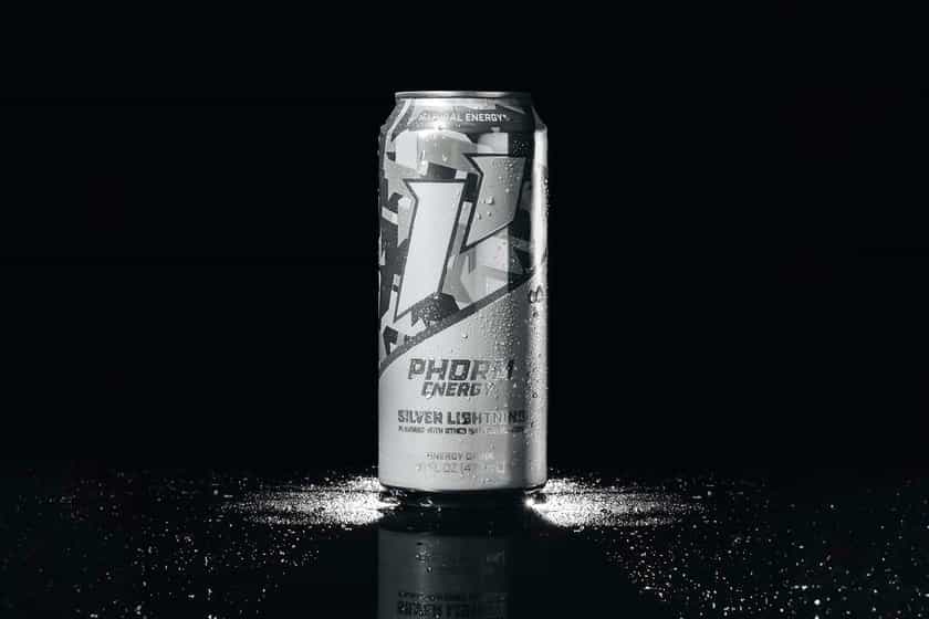 Silver Lightning Phorm Energy Drink