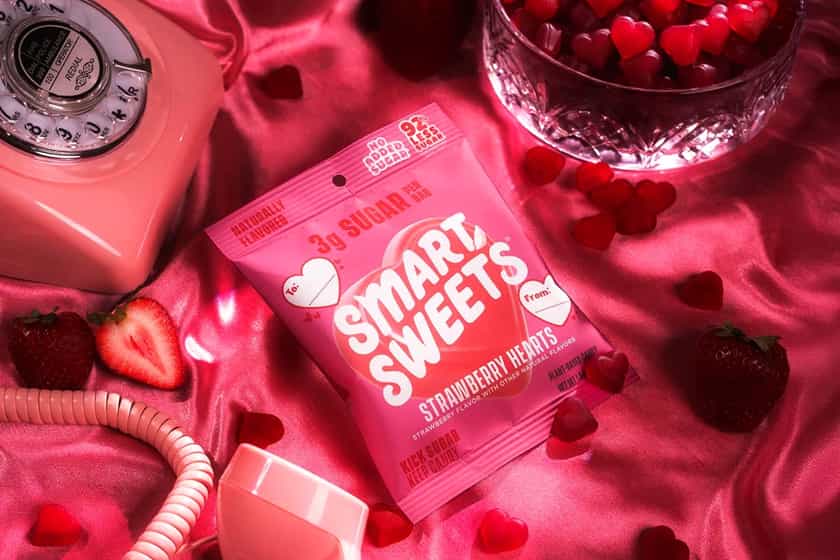 Smartsweets Valentines Strawberry Hearts