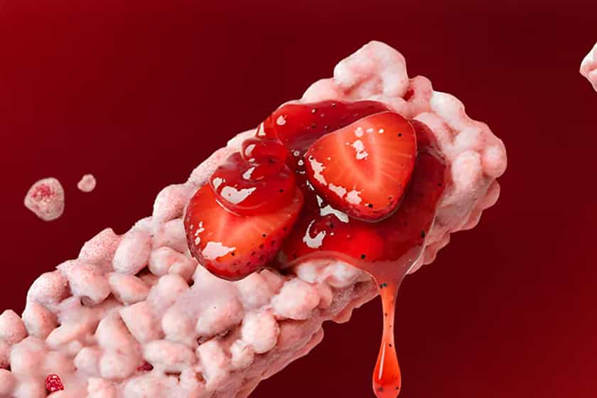 Strawberry Spark Crunch Bar