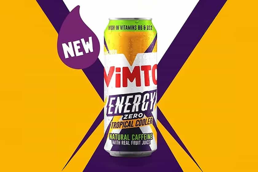 Tropical Cooler Vimto Energy Drink