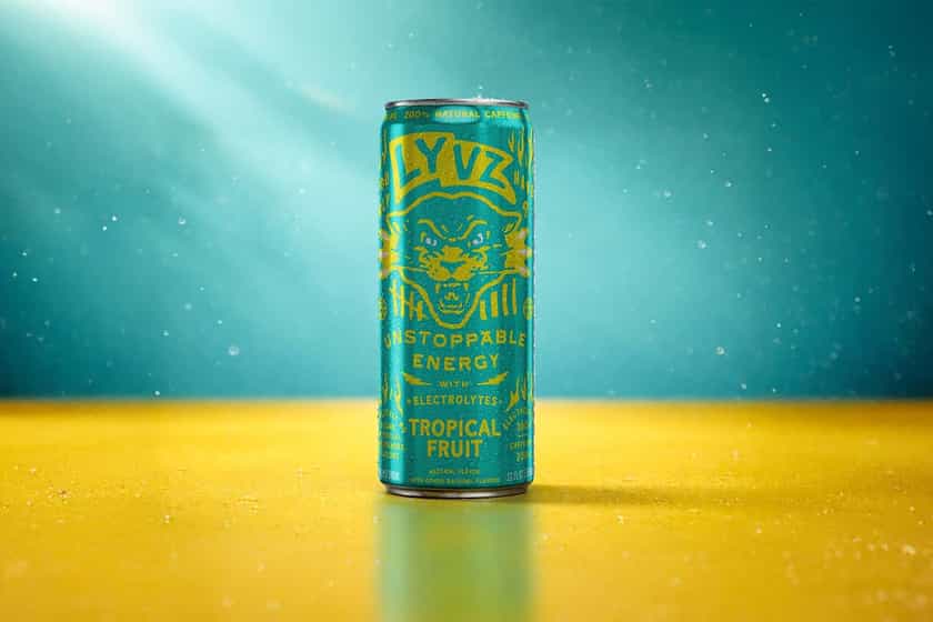 Tropical Fruit Lyvz Energy Drink