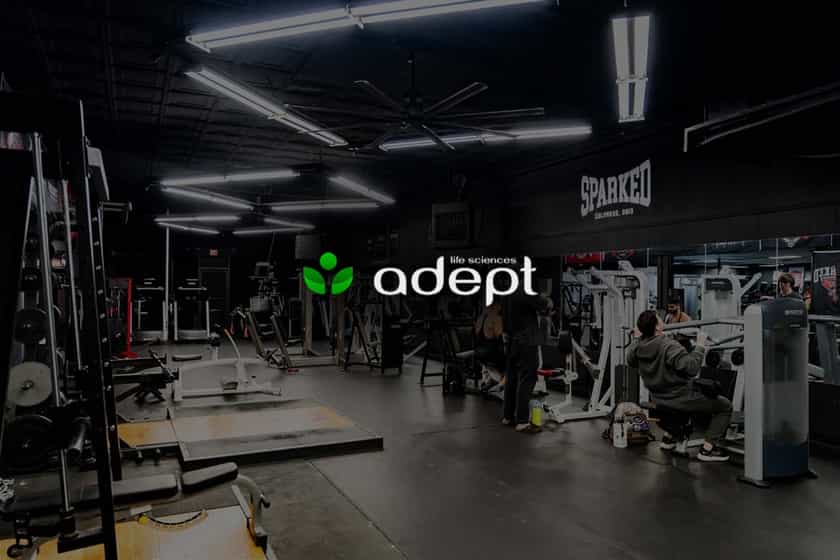 Adept Life Sciences X Sparked Society Gym Event