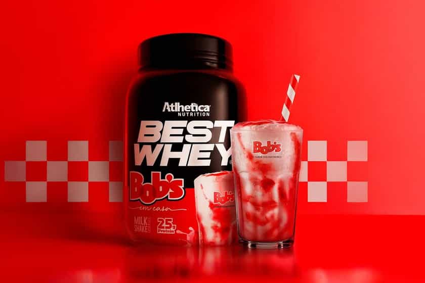 Atlhetica Nutrition X Bobs Strawberry Milkshake Protein Powder