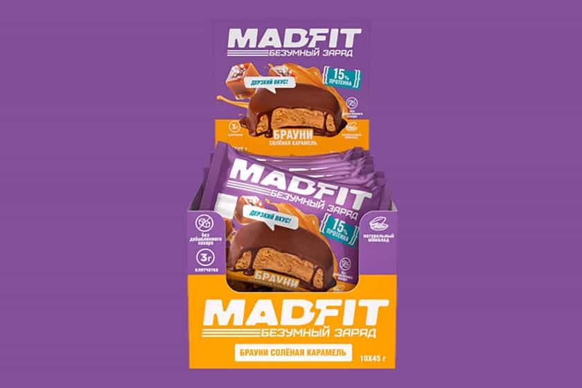 Bombbar Mad Fit Protein Brownie