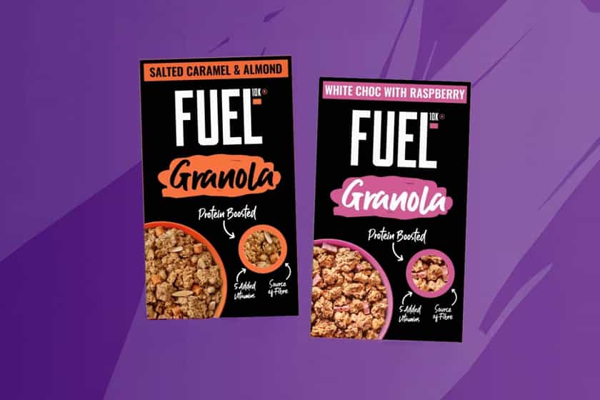 Fuel 10k Salted Caramel And White Chocolate Raspberry Granola