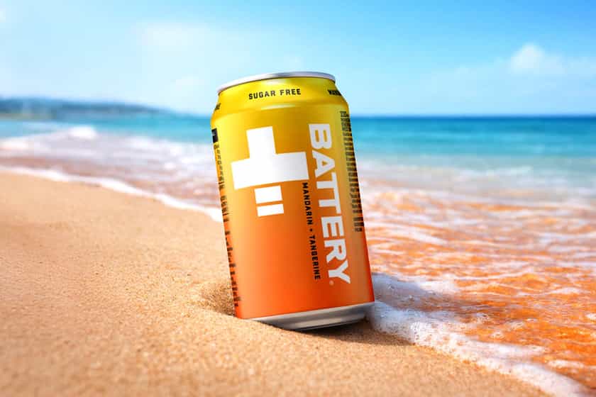 Manadrin Tangerine Battery Energy Drink