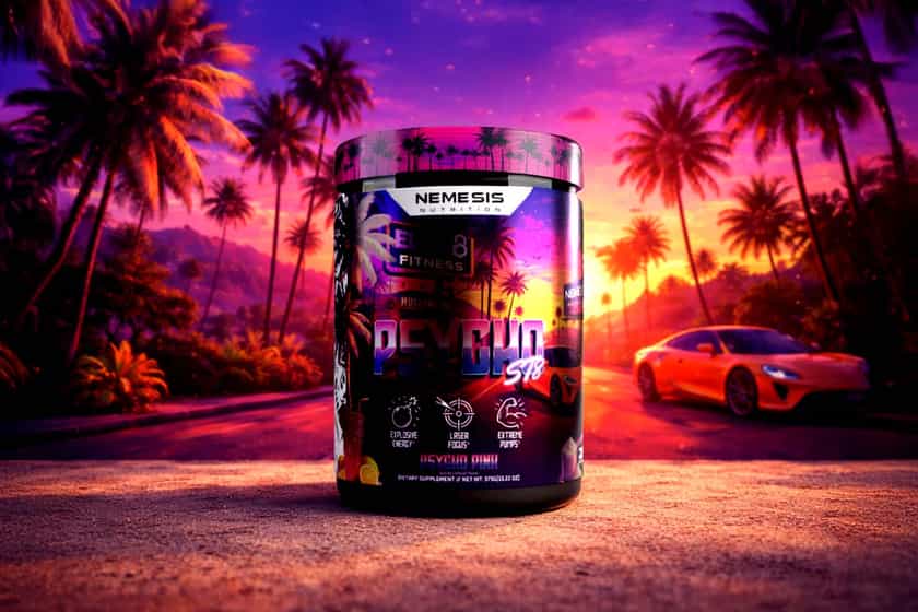 Nemesis Nutrition X Elev8 Fitness Psycho St8