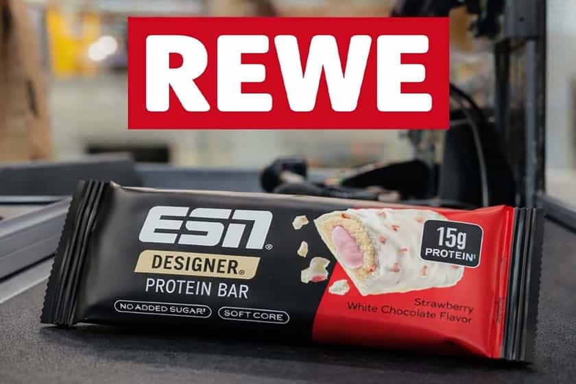 Rewe Exclusive Strawberry White Designer Protein Bar