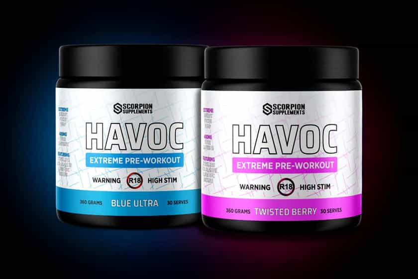 Scorpion Supplements Havoc Pre Workout