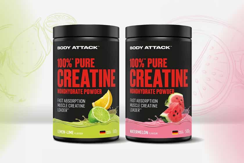 Body Attacked Flavored Pure Creatine