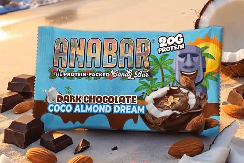 Dark Chocolate Coco Almond Dream Anabar