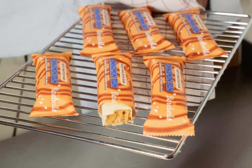 Germany Launches Cinnamon Bun Barebells Soft Protein Bar