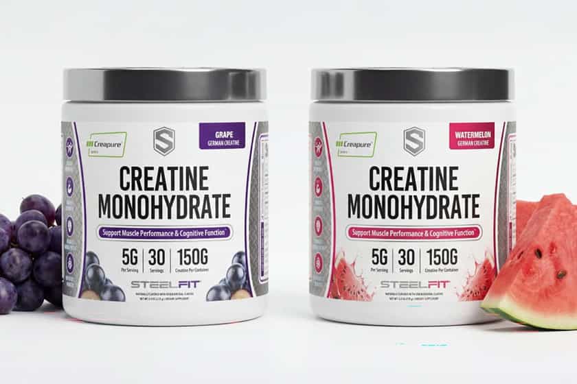 Grape And Watermelon Steelfit Creatine