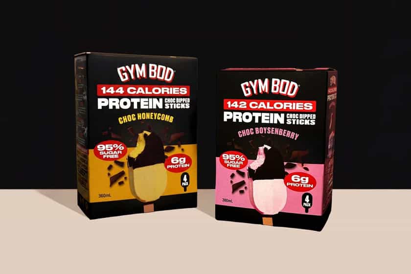 Gym Bod Chocolate Boysenberry Dipped Sticks