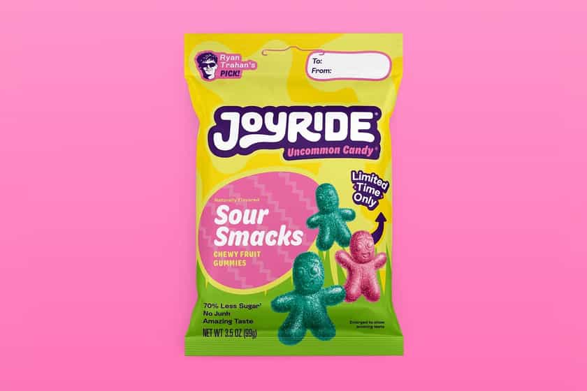 Joyride Sour Smacks Fruit Gummies