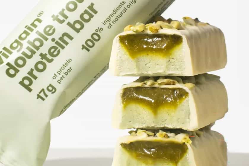 Pistachio Vilgain Double Trouble Protein Bar