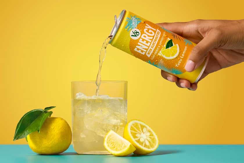 Yuzu Lemon V8 Energy Electrolytes