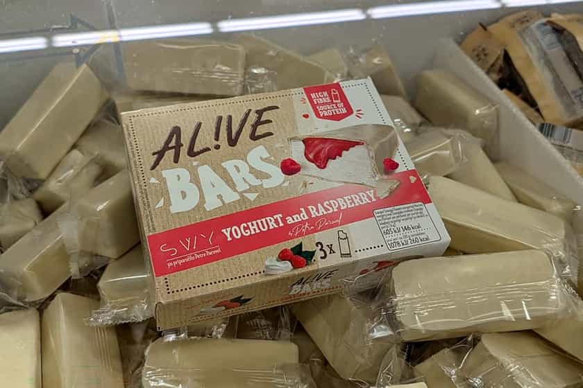 Alive Yogurt Raspberry Protein Ice Cream