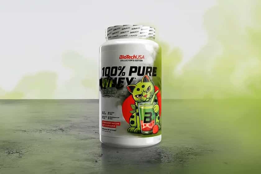 Biotech Strawberry Matcha Protein Powder