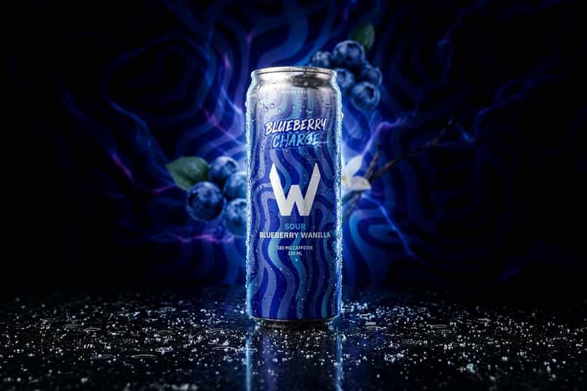 Blueberry Charge W Energy Drink