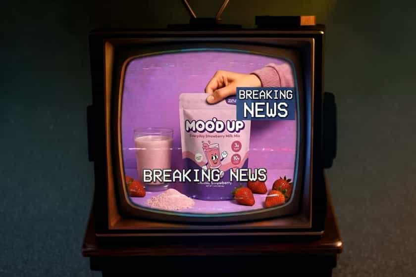 Mood Up Strawberry Milk