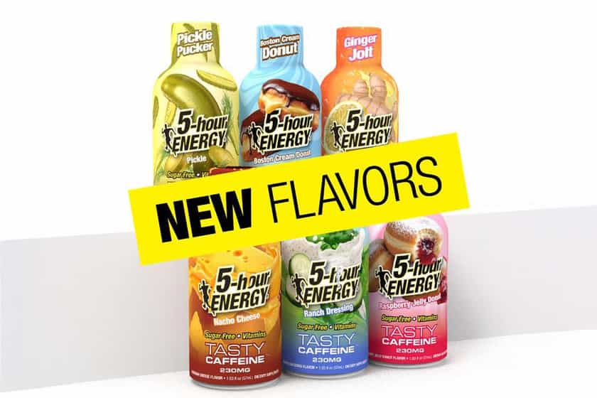 New Flavors Of 5 Hour Energy April 26