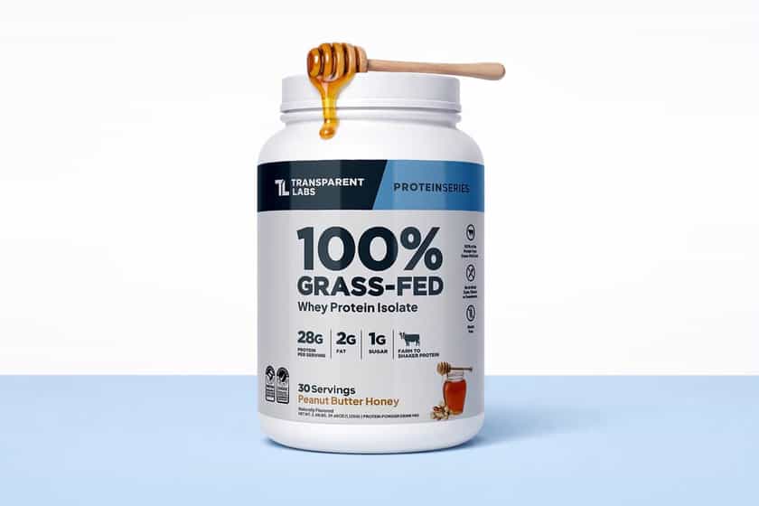 Transparent Labs Peanut Butter Honey Whey Protein