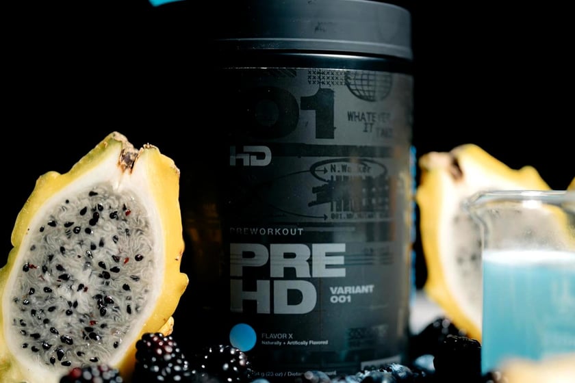 Hd Muscle X Nick Walker Flavor X And Peach Juice