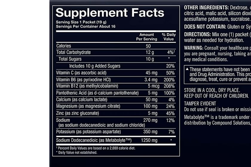 Bodytech Elite Hydra Boost Iv Label