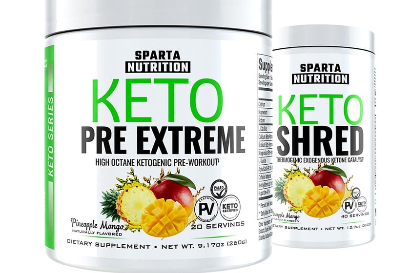 sparta nutrition keto series