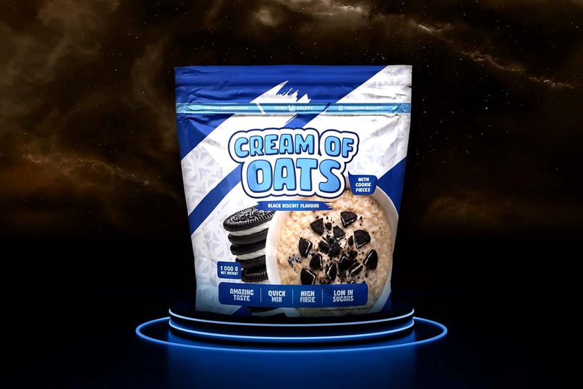Veiny Galaxy Cream Of Oats