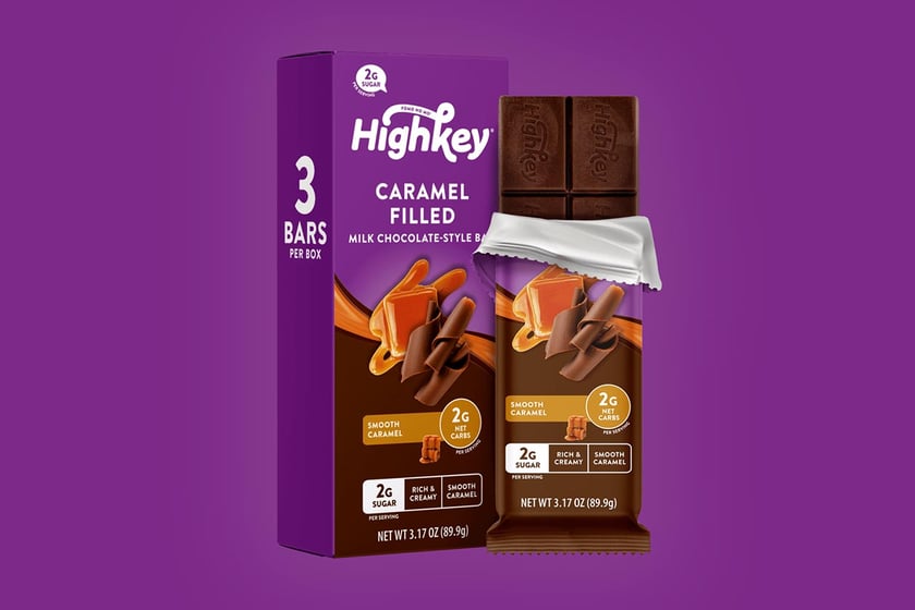 Highkey Caramel Filled Bar 1