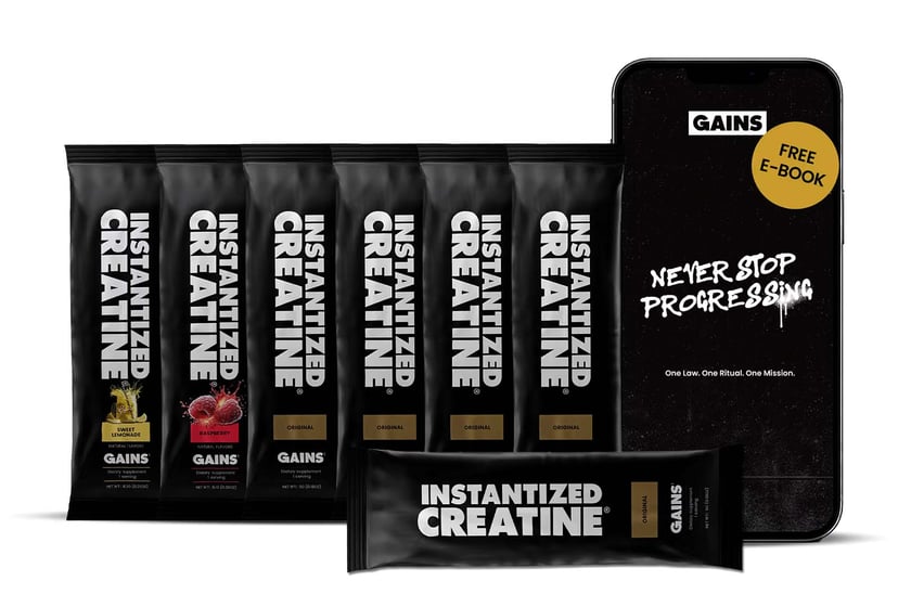 Gains In Bulk Creatine Dollar Trial Pack