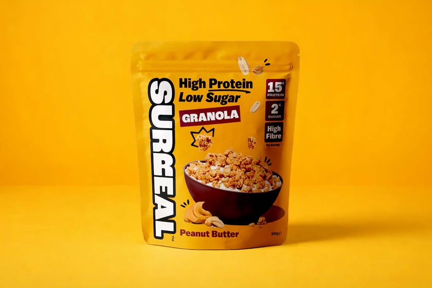 Surreal Peanut Butter Protein Granola