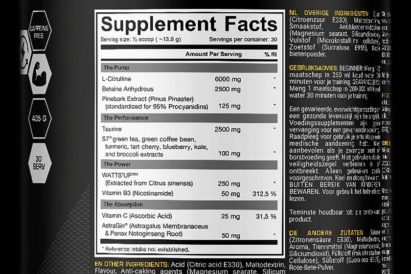 Dedicated Unstoppable Pump Label