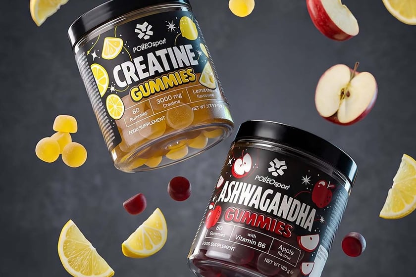 Polleo Sports Creatine Ashwagandha Gummies