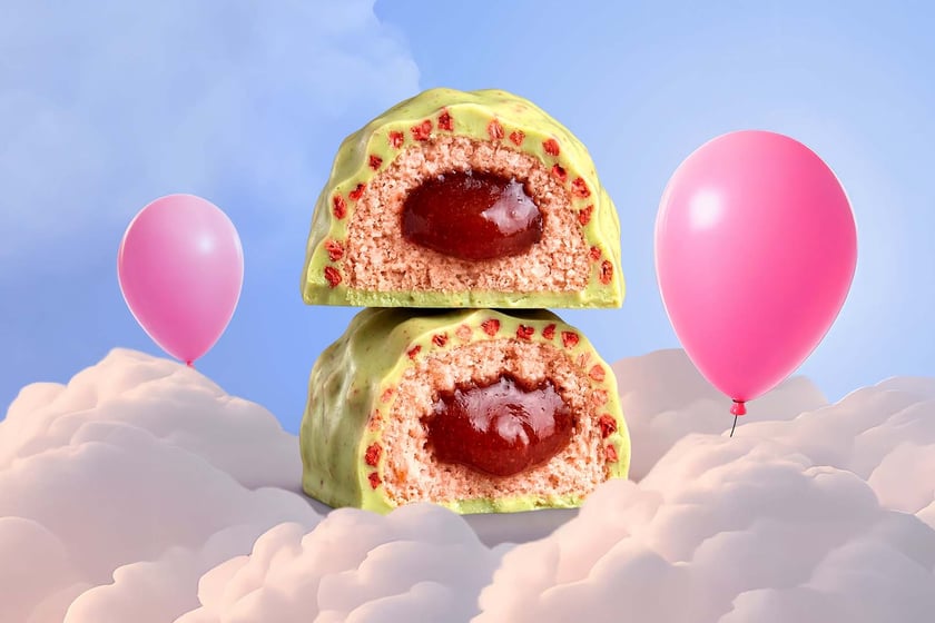 Fayn Strawberry Matcha Protein Bar