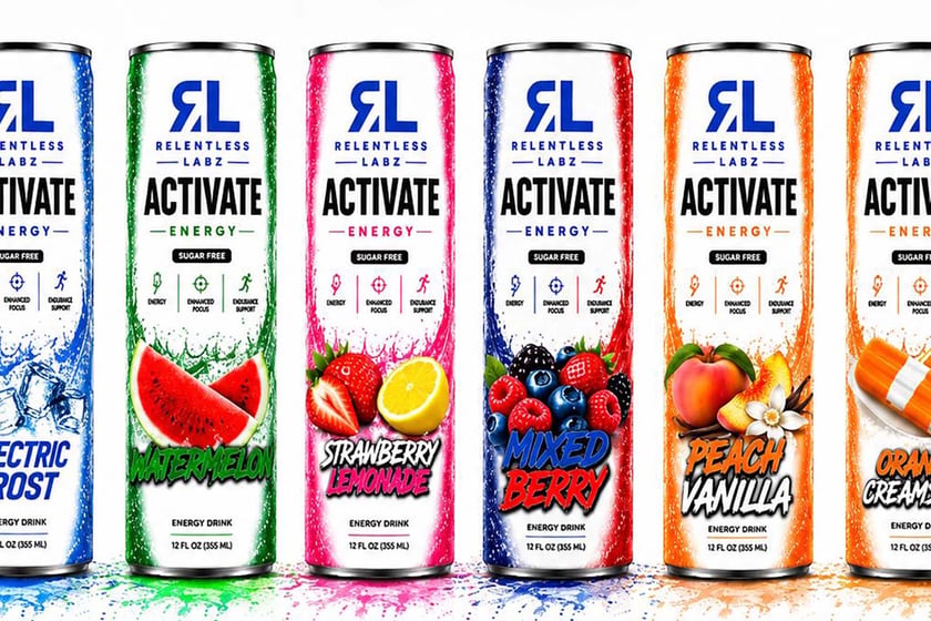 Relentless Labz Tweaks Its Energy Drink