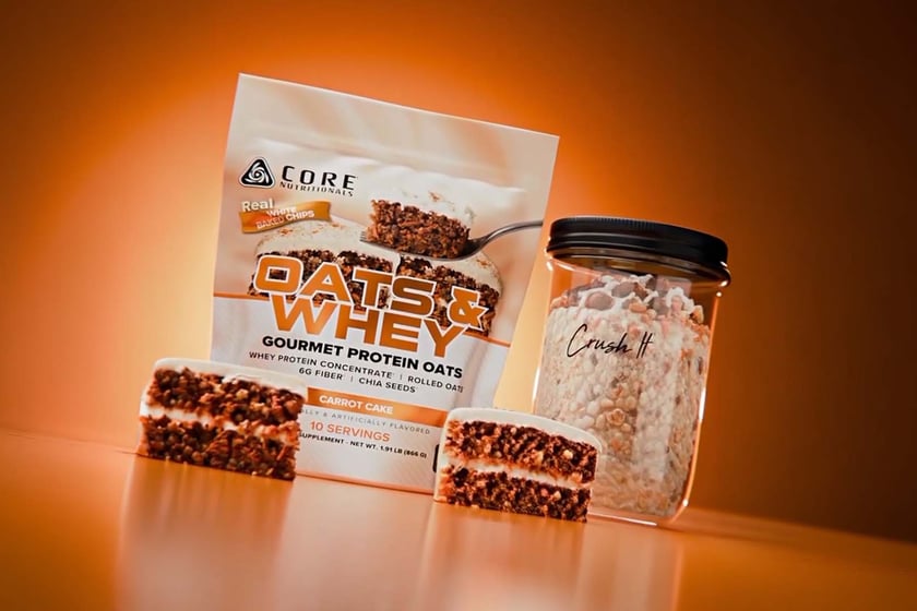 Carrot Cake Core Oats Whey