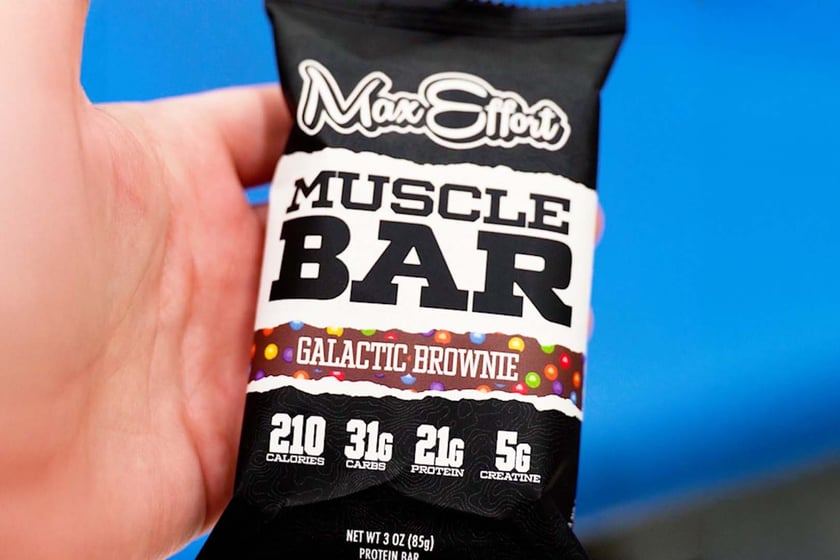 Max Effort Galactic Brownie Muscle Bar