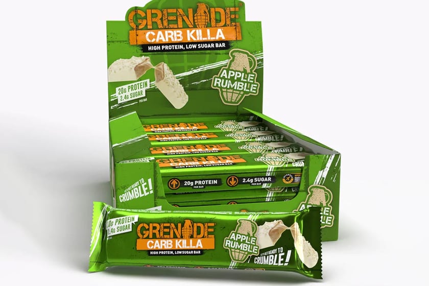 Apple Rumble Carb Killa Protein Bar
