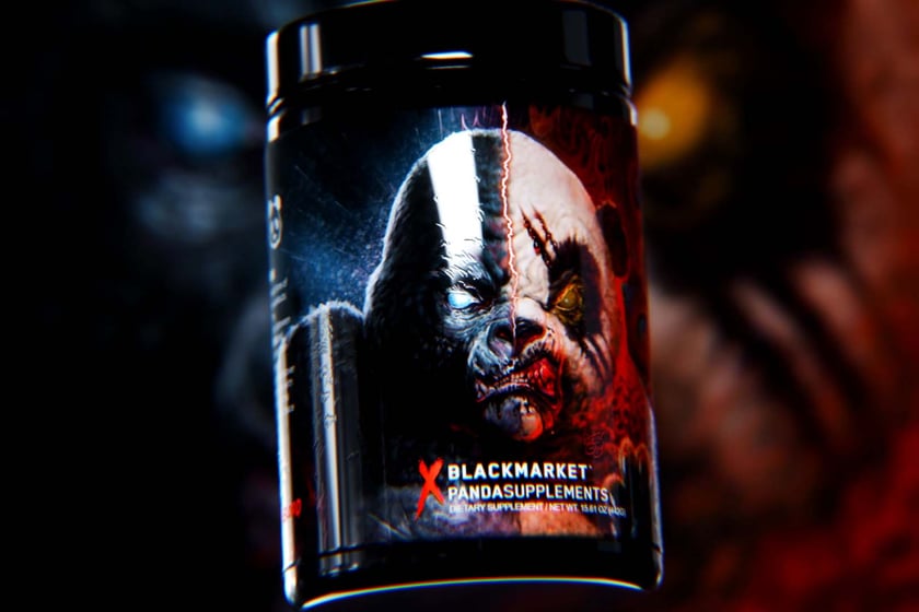 Panda Supplements X Black Market Return Of Panda Vs Gorilla