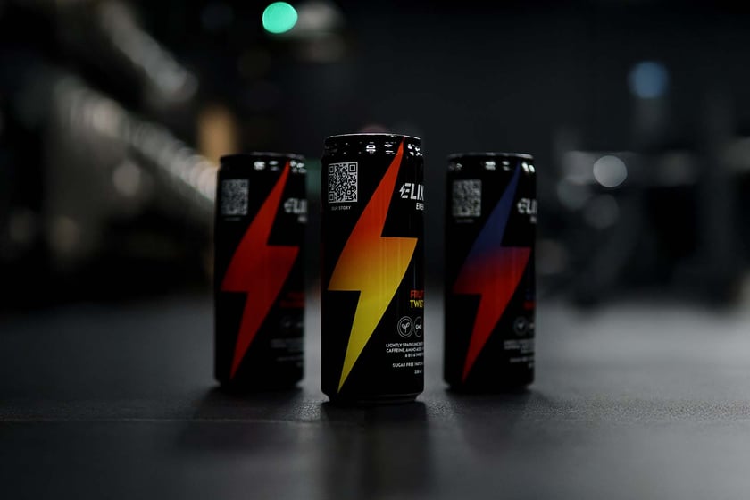 Rebranded Elixr Energy Drink