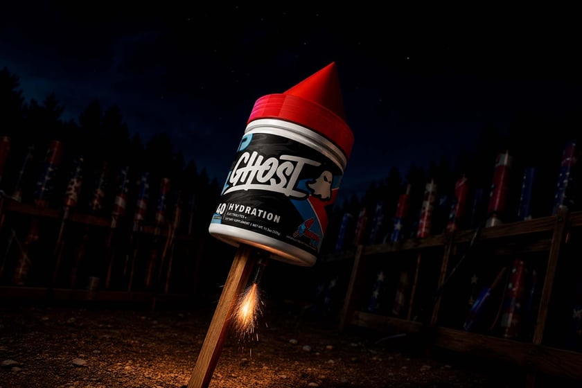 Merica Pop Ghost Hydration