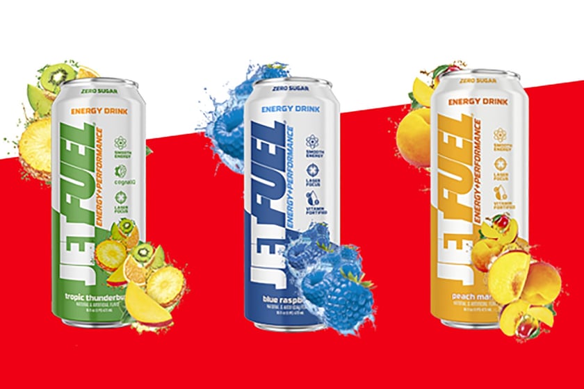 Peach Mango Jetfuel Energy Drink