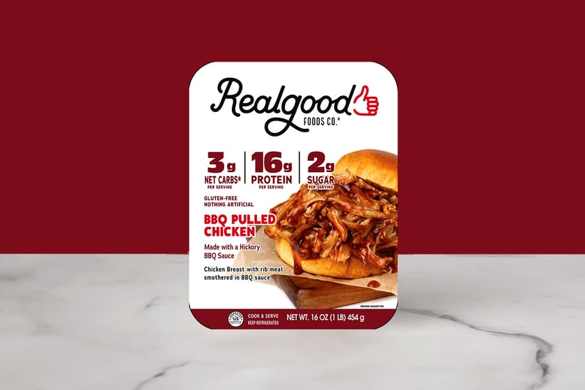 Real Good Foods Bbq Pulled Pork And Chicken