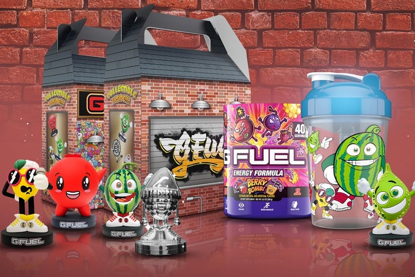 G Fuel is putting a random vinyl figure in its Flavor Buddiez Box