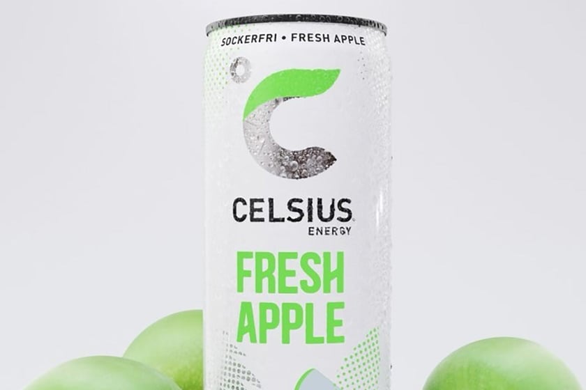 Fresh Apple Celsius Energy Drink Sweden