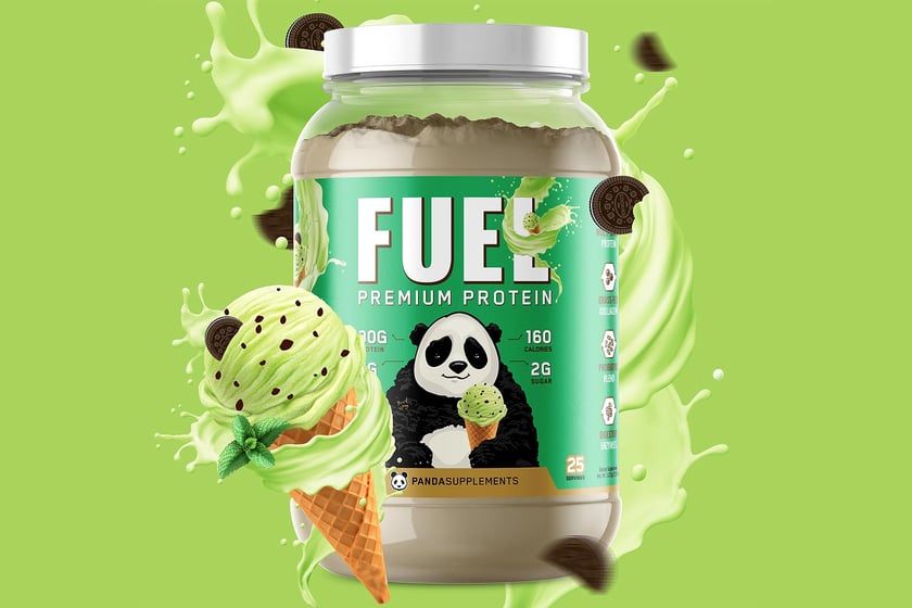 Panda Mint Chocolate Ice Cream Fuel Protein